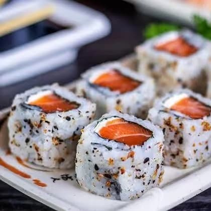 Uramaki Philadelphia (8 peças)