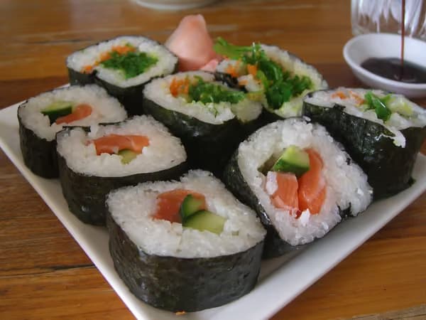 Temaki de Salmão