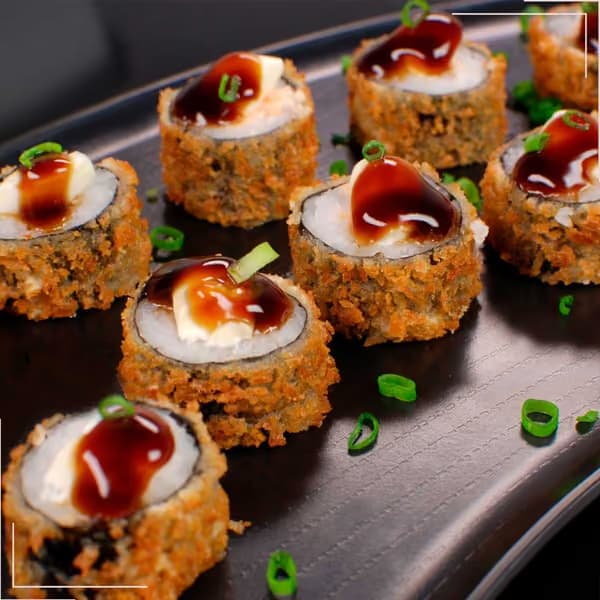 Hot Roll de Salmão (8 peças)